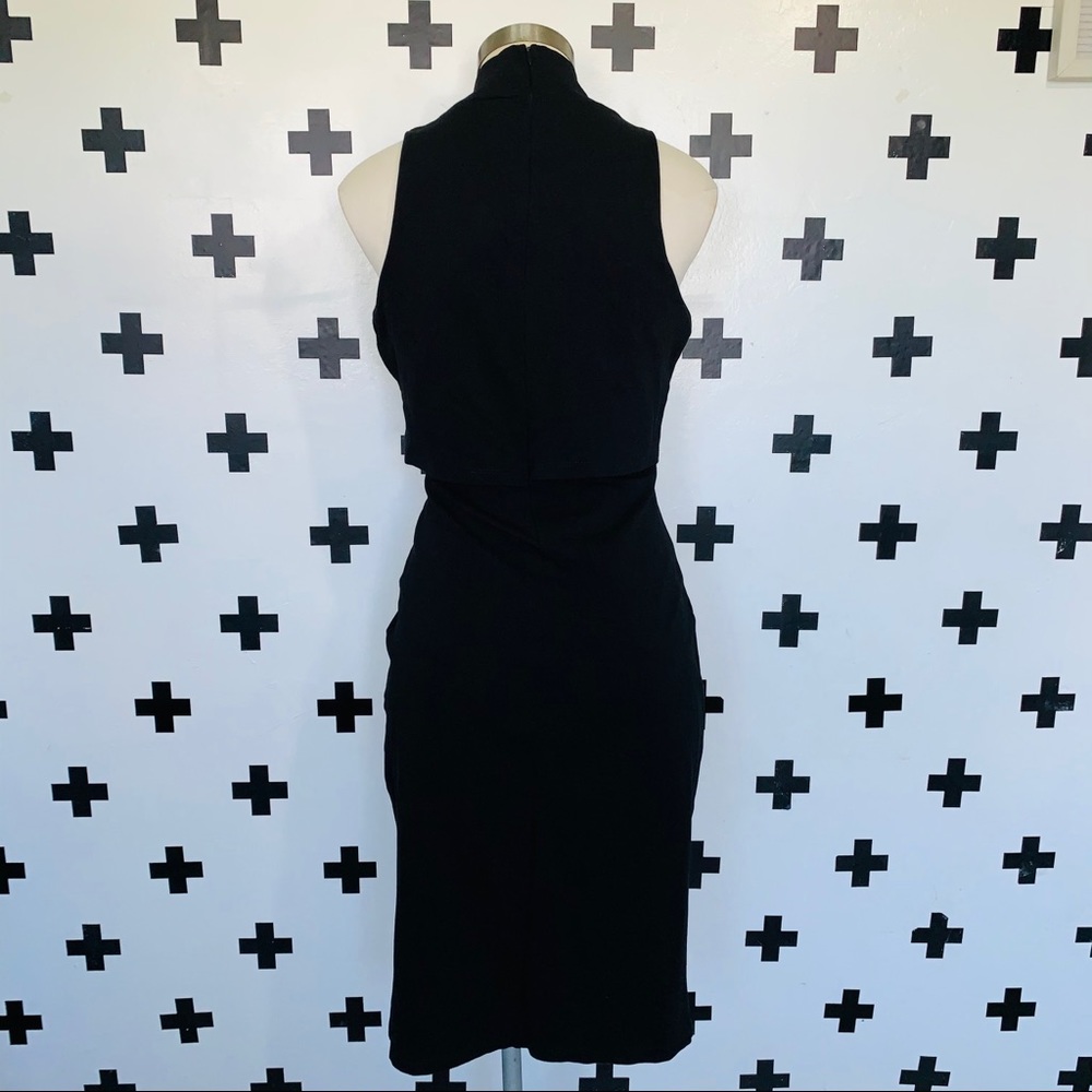 The Vanity Room black body con crop top dress - Picture 4 of 6
